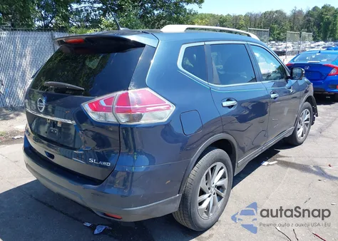 2015 Nissan Rogue Sl из США, поврежденный, VIN 5N1AT2MV7FC783169